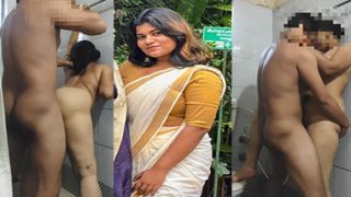 Tamil Mallu Couple Standing – Doggy Style Sex